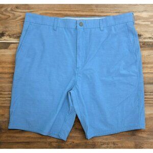 Johnnie-O Mens Calcutta Maverick Blue Chino Shorts 38
